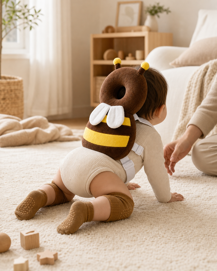 Little explorer enjoying the First Steps Confidence Bundle at home